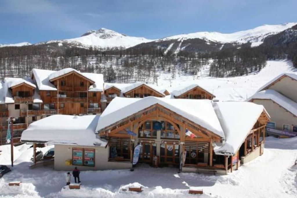 Appartement Duplex T3 6 Personnes Les Orres 1800 Tout Confort Pied Des Pistes Exterior photo