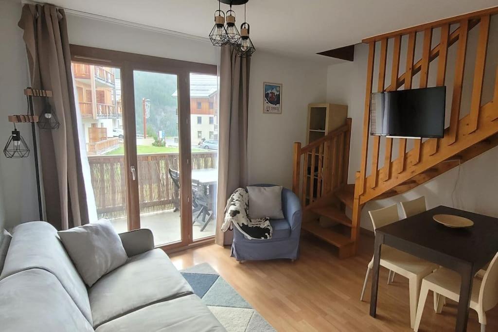 Appartement Duplex T3 6 Personnes Les Orres 1800 Tout Confort Pied Des Pistes Exterior photo